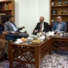 دیدار رئیس کتابخانه «غازی خسرو بیگ» بوسنی با مدیران علمی و فرهنگی آستان قدس رضوی